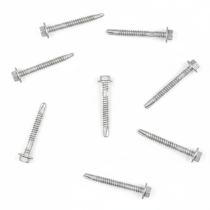 Wholesale Price PDC Model 5 Washer Head Self-Drilling Deep Coarse Thread Class 8 Metric/Inch <b>Galvanized</b> Carbon Steel <b>Screws</b> 12mm - Product Image 5