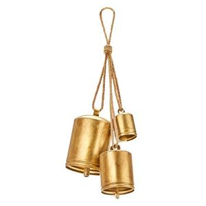 Campana de Metal de Diseño Moderno, Ecológica, Hecha a Mano, Personalizable en Tamaño y Forma, Decoración para el Hogar, ROSHAN HANDICRAFTS de Uttar Pradesh - Product Image 5