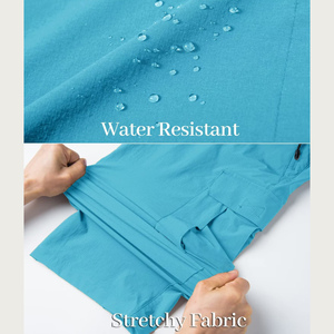 <b>Men's</b> Lightweight Capri Pants <b>Men's</b> Quick Dry Waterproof Outdoor <b>Work</b> <b>Overalls</b> <b>For</b> Hiking Jogging To Wear Breathable Capri Pants - Product Image 3