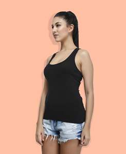 เสื้อกล้ามผู้หญิงแบบไม่มีแขน ผ้าฝ้าย 100% แห้งเร็ว ระบายอากาศได้ดี เหมาะสำหรับออกกำลังกาย ฟิตเนส โยคะ วิ่ง ทำงาน หรือใส่ลำลอง - Product Image 1