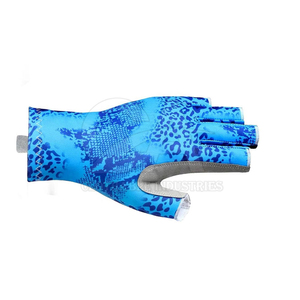 Fishing Gloves OEM Supplier Private Label Custom Logo Waterproof Anti <b>Slip</b> Grip Fishing Gloves Bulk Wholesale Orders - Product Image 2