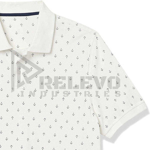 Chemise à manches courtes unie blanche pour homme Relevo, décontractée, respirante, en coton écologique, grande taille - Product Image 2