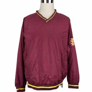 Veste universitaire Cleveland Indians pour homme, bleue, avec logo brodé, veste décontractée à enfiler - Product Image 3
