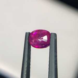 Rubis naturel rose-rouge, taille ovale, pierre précieuse non montée, origine Afghanistan, haute qualité, certifié, vente en gros de bijoux - Product Image 1
