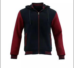 Veste universitaire en cuir de qualité supérieure, confortable, style baseball universitaire en satin, imperméable, style hiver, fourrure, vente en gros - Product Image 4