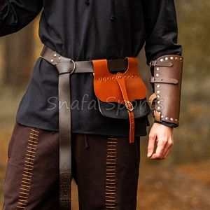 Sac banane en cuir véritable élégant, pratique, imperméable, durable, résistant aux déchirures, unisexe, pour usage extérieur, avec fermeture éclair - Product Image 4