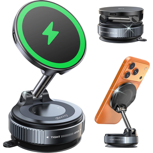 Support de chargeur de voiture magnétique sans fil 15W en gros, ventouse puissante 120LBS, rotation à 780°, accessoires pour téléphone portable - Product Image 2