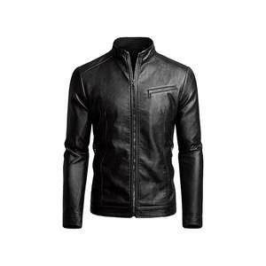 Chaqueta de Cuero para Motocicleta Personalizada, Elegante, Informal, de Alta Calidad, para Hombre, en Oferta - Product Image 3