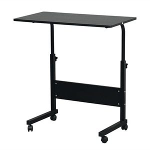 <b>Black</b> Removable P2 15MM Chipboard and Steel <b>Console</b> Table with Side Tables - Product Image 3