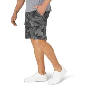 Shorts cargo camouflage pour homme, taille mi-haute, élastique, respirant, en toile, décontracté, multi-poches, style Bermuda - Product Image 3