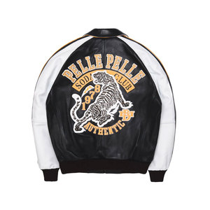 High Quality Manufacturer Winter Bomber <b>Jacket</b> Embroidery Digital Print <b>pilot</b> Custom Leather Bomber Quit Lining <b>Jacket</b> ODM - Product Image 2