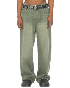 High Quality Premium Solid <b>Material</b> Latest Style Cargo Baggy <b>Denim</b> Pant Factory Direct Adjustable Rate Men Baggy <b>Denim</b> Pant - Product Image 1