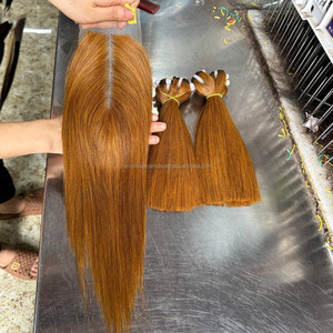 Paquetes de Cabello Humano al por Mayor y Pelucas de Cabello Humano con Frente de Encaje, Color Personalizable, Liso, Ondulado, Rizado, con Puntas Completas - Product Image 3