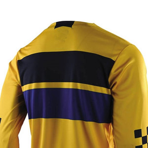 Maillot de cyclisme personnalisé haute performance avec empiècements en mesh respirant et construction extensible pour l'entraînement cycliste longue distance - Product Image 6