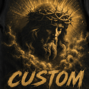 Camiseta Glory personalizada con pedrería, estilo desgastado, 100% algodón, tela suave y transpirable, manga corta, para uso unisex. - Product Image 4