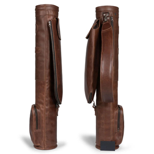 กระเป๋ากอล์ฟหนังแท้คุณภาพพรีเมียมลดราคา ทนทาน พกพาสะดวก น้ำหนักเบา ปิดด้วยซิป - Product Image 5