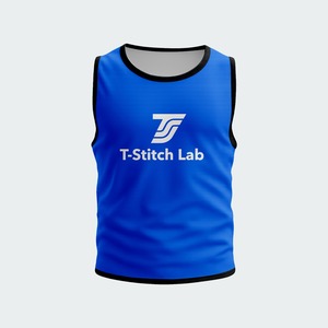 Best Selling Custom Soccer <b>Training</b> <b>Bibs</b> Heat-Transfer Printing Method Eco-Friendly Quick Dry Anti-Bacterial Sports Vest Front - Product Image 6