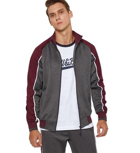Wholesale Gym Sportswear Fleece Tech Jogging Suits Custom Men's Plain Striped Tracksuit With Custom Logo - Product Image 1