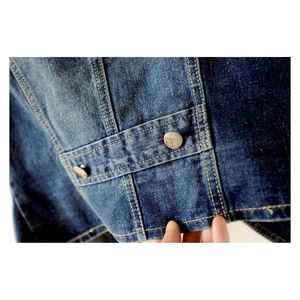 Chaleco Vaquero Casual de Otoño para Hombre Gotham, Impermeable, Transpirable, Lavado a la Piedra, con Botones, Logotipo Personalizado, Alta Calidad, a la Moda - Product Image 5