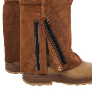 Salopette de travail en cuir, tablier de soudeur en cuir, combinaison de travail durable de style classique pour usage professionnel - Product Image 4