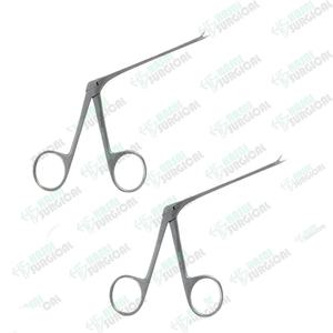 Micro oreille pince droite dentelée instruments ORL oreille nez gorge CE ISO approuvé meilleurs produits de qualité - Product Image 1