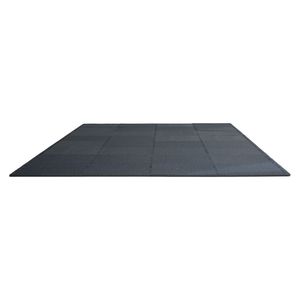 Tappetini per Palestra in Schiuma EVA con Superficie in Gomma, Spessore 15mm, 12 Pezzi, 25x25 Pollici, Copertura 48 Piedi Quadrati, Materiale SBR - Product Image 1
