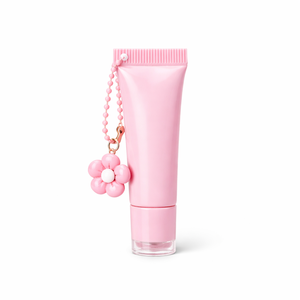 Nicher Hot Sales Portable Non Sticky Moisturizing Vegan <b>Lip</b> Balm Keychain with Vitamin E Fruit Flavored <b>Lip</b> Care - Product Image 1