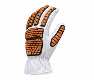 ถุงมือ MUBASHAR PRO GRIP สำหรับใช้งานในสถานที่ทำงาน มาตรฐาน ANSI/ISEA ระดับการป้องกันการบาด 4 ทนทานต่อแรงกระแทก เคลือบไนไตรล์ที่ฝ่ามือ ปรับแต่งได้ ระบายอากาศได้ดี - Product Image 1