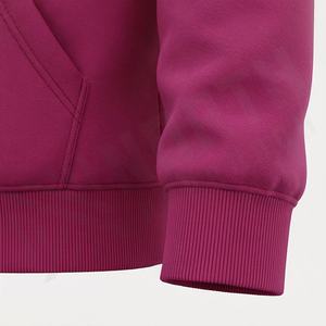 Premium Thick Cotton Poly Pullover <b>Hoodie</b> No <b>String</b> Kangaroo Pocket Men Snap Button Sweatshirt Heavyweight Wholesale Apparel - Product Image 6