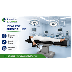 Table chirurgicale manuelle en acier inoxydable pour la chirurgie orthopédique et générale - Product Image 4