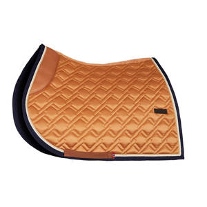 Tapis de selle en coton de haute qualité avec logo personnalisé, équipement d'équitation respirant pour chevaux - Product Image 1