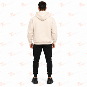 Sudadera con Capucha Casual para Hombre, 100% Algodón, de Alta Calidad, Estilo Oversize, Estampada, para Invierno - Product Image 4