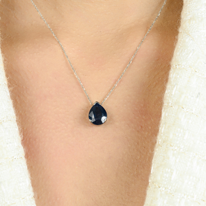 18K Solid White Gold Vintage Butterfly Pendant <b>Necklace</b> with <b>Ruby</b> and Diamond - Product Image 1