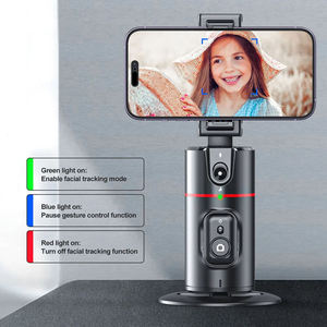 <span class=keywords><strong>Mini</strong></span> Estabilizador de Gimbal P02 con Seguimiento Facial Automático, Trípode con IA, Palo Selfie con Rotación de 360°, Soporte para Teléfono para Grabación con el Teléfono - Product Image 3