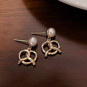 Pendientes Colgantes de Perlas de Agua Dulce con Diseño de Nicho Estilo Coreano, Accesorios de Moda con Cuentas de Pan, Artículos Populares de Verano para Mujer - Product Image 3