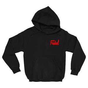 Sudadera con Capucha Fatal para Hombre, Negra, de Algodón, Informal, Corte Regular, con Estampado Frontal, para Otoño - Product Image 1