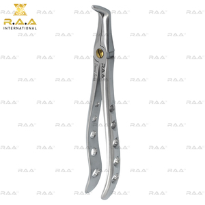 R.A.A. INTERNATIONAL RAA-281 Pince d'extraction 845 à revêtement diamanté pour incisives supérieures et canin, instrument de chirurgie dentaire orale CE - Product Image 5
