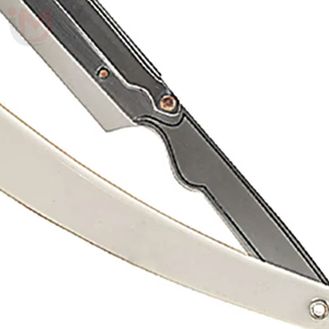 Cheap Price Old-fashioned Stainless Steel <b>Razor</b> Plastic Folding Manual Barber Knife Safety Men's Face Beard Shaver Single <b>Blade</b> - Product Image 5
