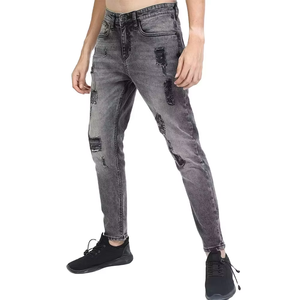 Pantalon en jean uni pour homme, très vendu, économique et de qualité, toutes saisons, fabriqué en usine, sur mesure - Product Image 3