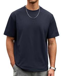 เสื้อยืดคอกลมสำหรับผู้ชายใส่ในฤดูร้อน พร้อมป้ายยี่ห้อส่วนตัวที่ปรับแต่งได้ ระบายอากาศได้ดี ทนทาน ราคาขายส่ง - Product Image 5