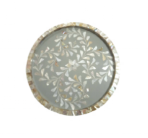 Plateaux de service, chaussure en forme de mère de la perle, artisanat indien, vente en gros, 1 pièce - Product Image 2