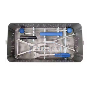 Kit d'instruments de précision pour la colonne vertébrale, rétracteur orthopédique pour discectomie, outils chirurgicaux vertébraux en acier inoxydable, kit médical - Product Image 6