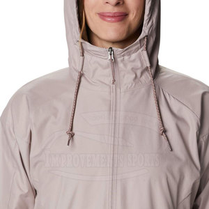 Chaqueta cortavientos de talla grande para mujer, venta al por mayor, chaqueta cortavientos sostenible - Product Image 6