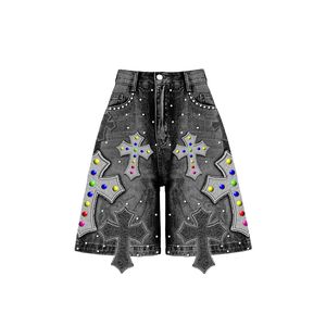 Shorts de mezclilla personalizados: tela, ajuste, longitud, color, lavado, costuras, bolsillos, altura de la cintura, cremallera, marca, fabricación en fábrica. - Product Image 2