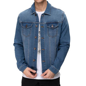 Chaqueta de Mezclilla para Hombre, Estilo Moderno, Ligera, Cómoda, Diseño Inspirado en las Tendencias, para Uso Diario, Chaqueta de Invierno - Product Image 1
