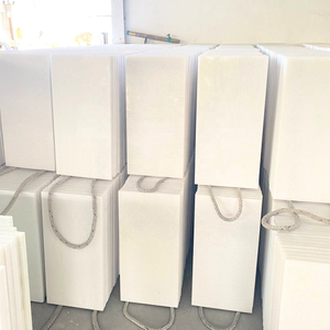 Vietnam <b>Marble</b> Polished Pure White 100% Natural <b>Marble</b> Thin Slab Waterproof Durable Eco-Friendly Modern Kitchen Villa Indoor - Product Image 3