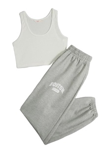 Conjunto de pijama de ocio para mujer, ropa de dormir de noche para el hogar, ropa de dormir con dibujos animados de verano, de China - Product Image 3