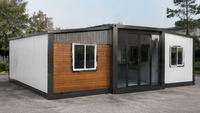 Maisons préfabriquées en acier de luxe modernes personnalisées de 20 pieds, marque Geto, modèle GT001, origine Jiangxi, résistantes à l'eau, garantie de plus de 5 ans