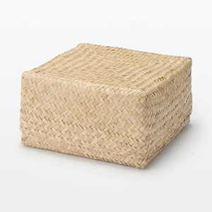 Seagrass Organizer Herringbone <b>Square</b> <b>Basket</b> Handmade Storage <b>Basket</b> Wholesale eco-friendly Made in Viet Nam - Product Image 2