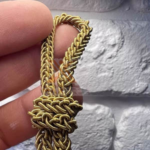 Accesorios para Uniformes, Cordones para Gorras de Uniforme Ceremonial en Oferta, Servicio OEM, Cordones para Gorras de Uniforme Ceremonial de Diseño Nuevo y Ligeros - Product Image 5